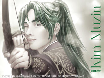 Kim Muzin of BAE173 as Joseon Archer (wide ver.)